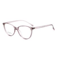 O-Q CLUB Cat Eye Blue Light Blocking Glasses Reduce Eye Strain Computer Eyeglasses TR90 Eyewear Frames for Women(Transparent Purple)