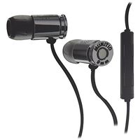 Munitio NINES Tactical Earphones - 3 Button Mic Control - Bass Enhancing - Silver
