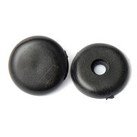 Chinis Car Vehicle Seat Belt Retaining Replacement Button Stop Black