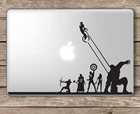 Avengers Superheroes Marvel - Apple MacBook Laptop Vinyl Sticker Decal, Die Cut Vinyl Decal for Windows, Cars, Trucks, Tool Boxes, laptops, MacBook - virtually Any Hard, Smooth Surface