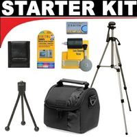 .. Deluxe DB ROTH Accessory STARTER KIT For The Panasonic Lumix DMC-GF1, , GF2, FZ35 Digital Cameras
