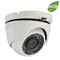 LTS Platinum 2MP 1080p HD-TVI Eyeball IR Turret Camera: 3.6mm, White, 65 ft Infrared, IP66, 12v DC, ICR, 3yr