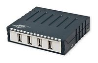 Syba 3.5" Internal USB 2.0 Hub Mounts into 3.5" Slot or Use Externally Components (SD-U2HUB-4)