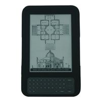 iShoppingdeals - Black Textured Silicone Skin Case Cover for Amazon Kindle 3 Latest Generation