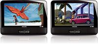 Philips PD9016 9in Dual Portable DVD Player (Renewed)
