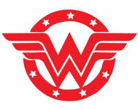 Wonder Women Superhero DC Comics Inspired Vinyl Decal Sticker|RED|Cars Trucks Vans SUV Laptops Wall Art|5.5" X 4"|CGS666