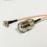 TS9 RA to UHF female SO239 RG316 Cable adapter 6" 15cm for 3G HUAWEI ZTE modem Good Quality Fast USA Shipping
