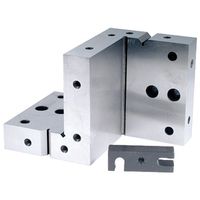 HHIP 6 X 4 X 1 INCH Compound Angle Plate with Threaded Holes (3402-1101)