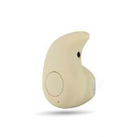 Bluetooth 4.0 Headset, FTXJ Mini Smart Convenient S530 4.0 Stereo Bluetooth Headset Earphone Earbud (Khaki)