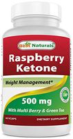 Best Naturals Raspberry Ketone, 500mg, 60 Veggie Capsule