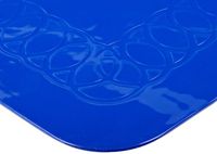 Maddak Tenura Blue Silicone Non-Slip Table Mat, 17-3/4" Length x 15" Width (753734502)