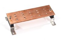 Black Box 12" Wallmount Buss Bar (15 Holes)