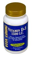 Vita Logic D3, Tablet (Btl-Plastic) 1500IU 90ct