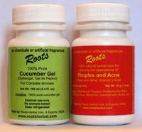 Pimples, Acne and Rosacea - natural hep with herbs