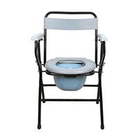 TYUIO Bariatric Bedside Commode - Folding 3n1 Toilet Seat Chair - Portable, Extra Wide with Bucket Splash Guard - Heavy Duty, Adult Bathroom