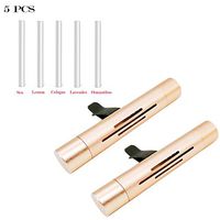 2 PCS Car Diffuser Vent Clip Aromatherapy Essential Oil Diffuser Vent Clip with 10 Refill Sticks