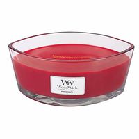 WoodWick Pomegranate Candle 16 oz. HearthWick Flame