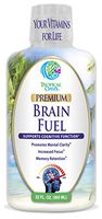Brain Fuel - Liquid Brain Nootropic Supplement for Increased Mental Clarity, Focus, Concentration, Memory Retention- Fast Acting Liquid Formula - 32oz, 32 Serv