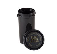 Reverse Cap Medical Bottles 13 Dram (Child Resistant or Screw Top) Great for Patients Suffering from Arthritis Pain. Easy Open Twist or Push and Turn Child Proof (Wholesale - Factory Direct, 275pcs)