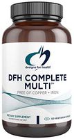 Designs for Health DFH Complete Multi - Full Spectrum Multivitamin, Multimineral with No Copper or Iron (120 Capsules)