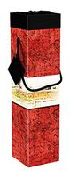 Wine Gift Box - Reusable Caddy - Easy to Assemble - No Glue Required - Gift Tag and Ribbon Included - Medoc Collection - EZ Wine Gift Box By Endless Art US (Chateau Design)