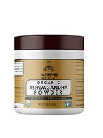 Naturevibe Botanicals Organic Ashwagandha Root Powder 8 Ounces - USDA Certified Organic Withania somnifera | Supports Immune System