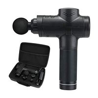 Brawdress Portable Massage Device for Full Body Handheld Deep Tissue&Muscle Massager Electric Massage Device Cordless Rechargeable Muslce Massage Device with 4 Massage Heads Hand Held Muscle Massager