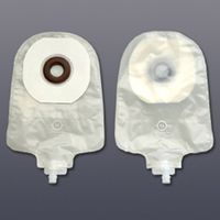 HOLLISTER Urostomy Pouch Karaya 5 One-Piece System 12" Length 1-1/2" Stoma Drainable (#1433, Sold Per Box)