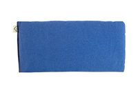 Peacegoods Pack of (4) Unscented Organic Flax Seed Eye Pillows - 4 x 8.5 - Soft Cotton Flannel - Soothing & Relaxing - Purple