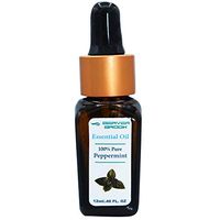 Peppermint Essential Oil-100% Pure & Therapeutic Grade for Aromatherapy, Relaxation, Steamer, Massage, Positive Mood, Meditation & Yoga, Perfumery, Baths, Hair Care, Saunas - 12ml (Approx 200 Drops)