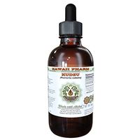 Kudzu Alcohol-Free Liquid Extract, Organic Kudzu (Pueraria lobata) Dried Root Glycerite Hawaii Pharm Natural Herbal Supplement 4 oz