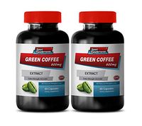Green Coffee Cleanse Ultra and Garcinia Cambogia Plus - Green Coffee Extract 800mg - Boost Energy and Metabolism with Herbal Green Coffee Bean Extract (2 Bottles 120 Capsules)