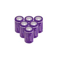 PKCELL Lithium Battery ER14250 3.6V 1200mAH 1/2 AA Primary Lithium Thionyl Chloride Batteries Pack 6 PCS