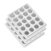 EEMB 3 V CR2025 150 mAh Battery Button Coin Cell Lithium Battery Perfect for Watches, Car Remote Key, Alarm Clock Toys UL Certified (50PCS)