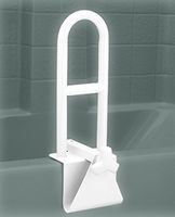 NOVA Bathtub Safety Rail, Tub Grab bar for Bathroom, Clamps to Side of Bathtub Safety Rail