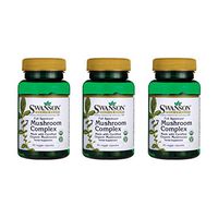 Swanson Full Spectrum 7 Mushroom Complex 60 Veg Caps 3 Pack