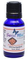 Swiss Mist Frankincense Essential Oil 100% Pure & Natural - UNDILUTED Therapeutic Grade - 0.50 oz Bottle - Perfect for Aromatherapy, Relaxation, Skin Therapy, More!