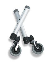 Medline Wheel Attachments, 3-Inch Swivel - Guardian Walkers (Pair)