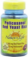 Nature's Life Policosanol and RYR, Veg Capsules, 23 Mg/1200 Mg, 60-Count
