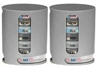 Pill Pro - 2 Pack, Weekly Pill Organizer