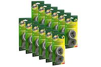 24 Premium Lint Traps with 24 Long Lasting Ties for Washing Machines by Scrub-It. Light Aluminum mesh Filter Won't Rust, Easy Installation,12 Pack (x2)