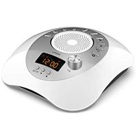 Sound Machine - White Noise Machine for Baby Sleeping, Portable Sleep Therapy 10 Non-Looping Sounds Soothing Sound, Volume Control, Memory Function, Sleep Timer for Home Nursery Office