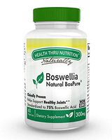 Boswellia BosPure 75% Boswellic Acids (10% AKBA - High Potency), Non GMO 300mg 60 Vege-Capsules