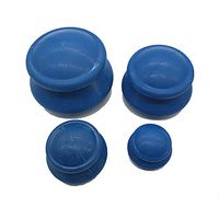SqSYqz Cupping Machine Rubber Cans Fitness Cupping Cupping 1x4 Pieces of Rubber Cupping Cupping Cupping