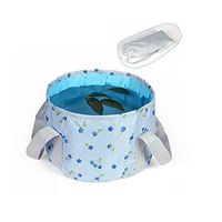 Portable Collapsible washbasin Travel Foam Bucket Bag Large wash Basin Multi-Function Small Travel wash washbasin