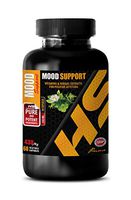 Anxiety Soother - Mood Support Vitamins and Herbs - Positive Vibes - Natural - Anxiety and Stress Relief - Pure and Potent - Chamomile Flowers - 1 Bottle (60 Caps)