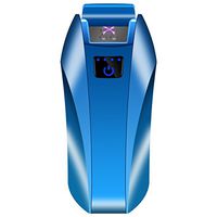 Lighters Dual Arc Lighter USB Lighter Plasma Electronic Rechargeable Flameless Windproof Touch Swich Lighter Good for Cigar Cigarette Candle Pipe(Blue)