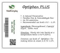 Optiphen Plus - Optiphen + Water soluble and gentle Preservative 2 Oz - Our formula of Optiphen with Sorbic Acid - Enough Preservative for about 12 pound of solution