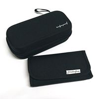 We We Insulin Cooler Travel Case Hard Shell Diabetes Cool Bag Waterproof Medication Insulated Cooling Bag with 3 Ice Packs (Black)