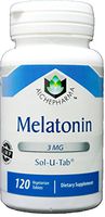 AlchePharma Melatonin 3 Mg.